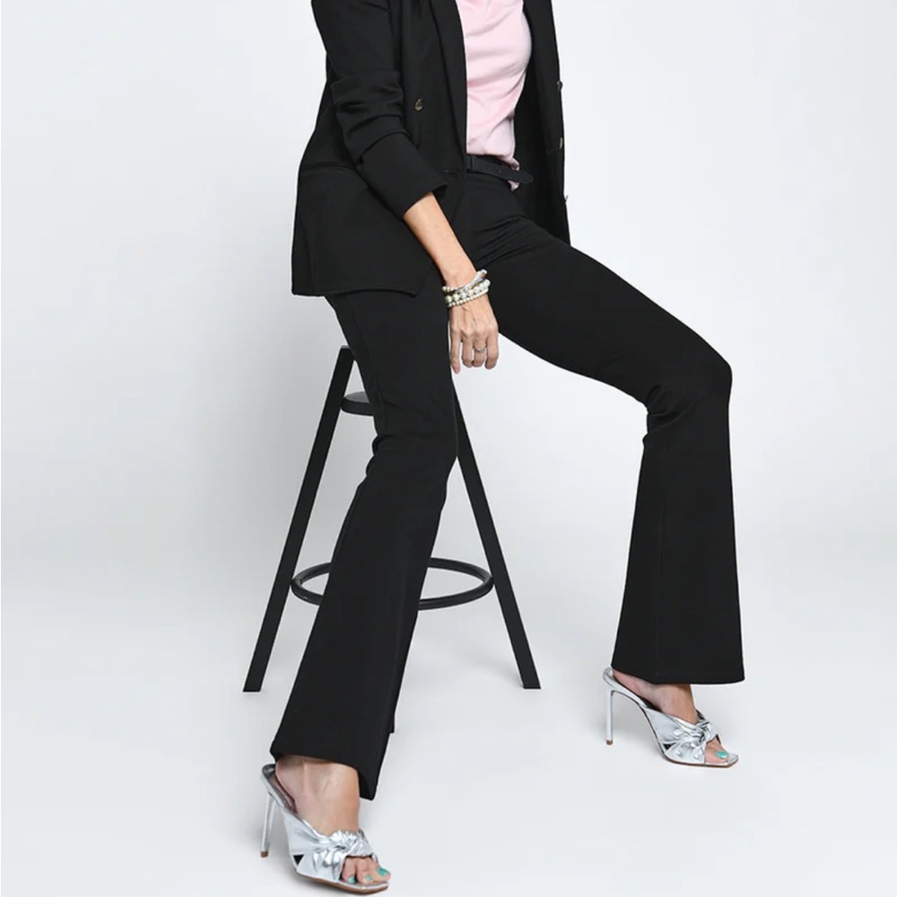 🖤Classic Dress Pant Yoga Pant | Bootcut | Betabrand | Small Petite | Black